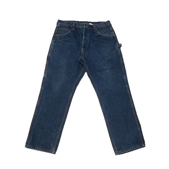 Key FR Mens Blue Jeans HRC2 Cotton Sze 36x32 Welding Workwear - Picture 2 of 10